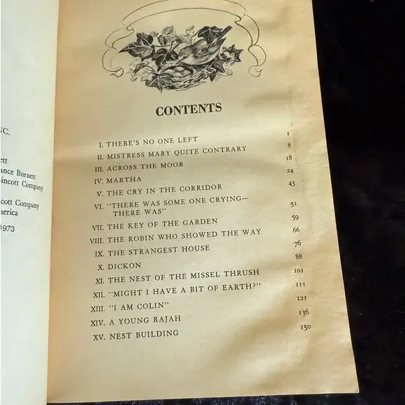 The Secret Garden by Frances Hodgson Burnett | 1973 | Vintage Yearling Paperback - Picture 7 of 10